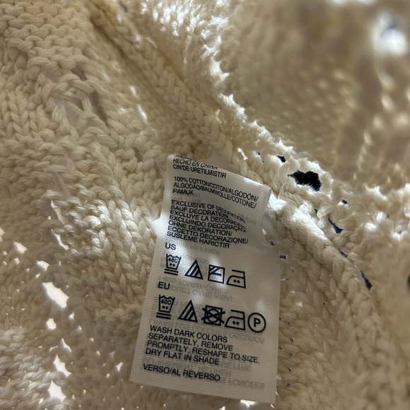 New Tommy Hilfiger crochet knit sweater size xl - Picture 6 of 6